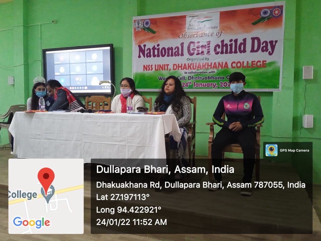 Observation of National Girl Child Day, 2022