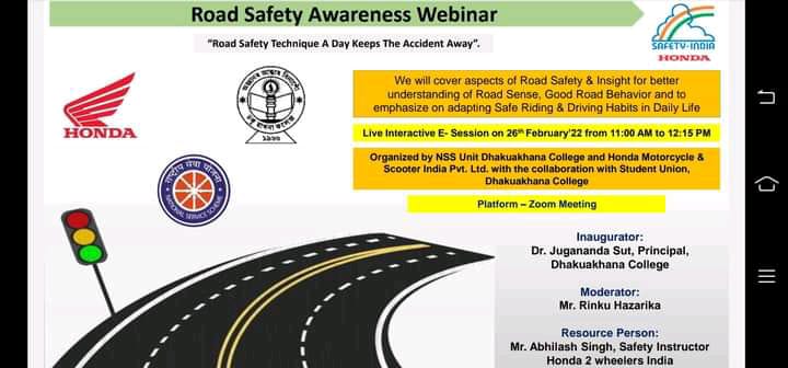 Road Safety Awareness Online Webinar