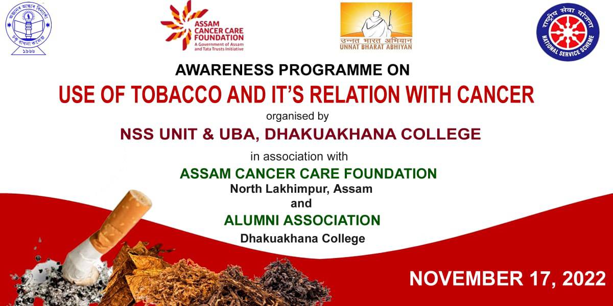 Awareness Programme on Use of Tobacco and Its Relation with Cancer