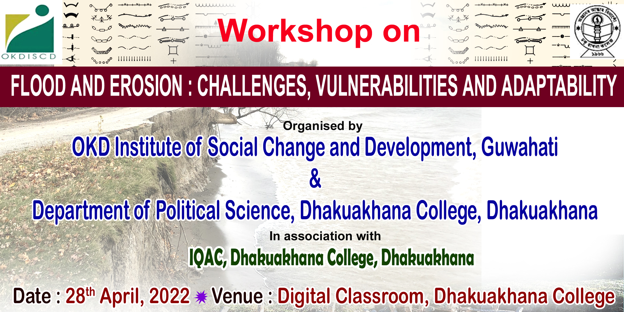 Workshop on Flood Erosion, Challenges, Vulnerabilities and Adaptability 
