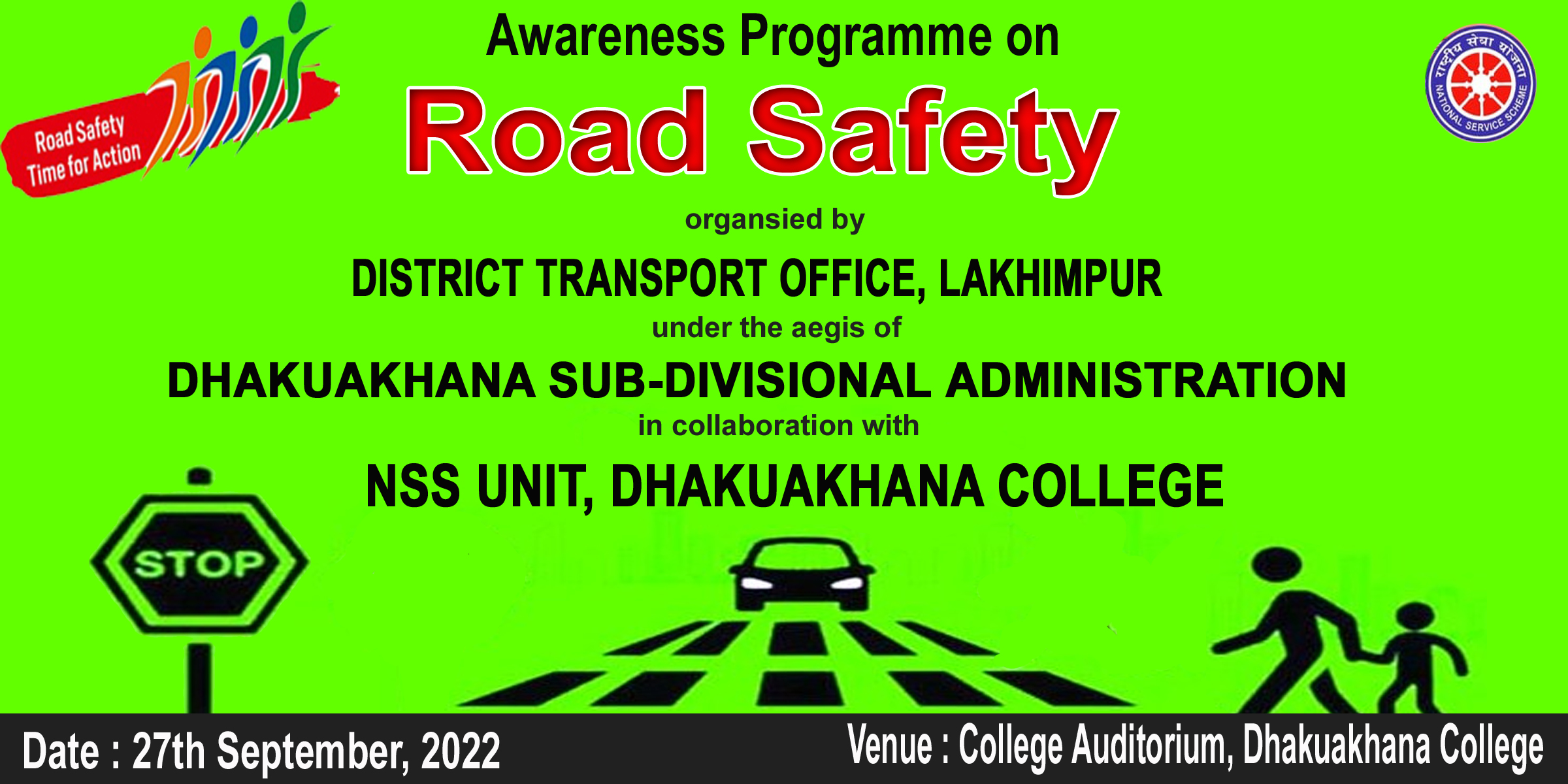 Road Safety organised by District Transport office