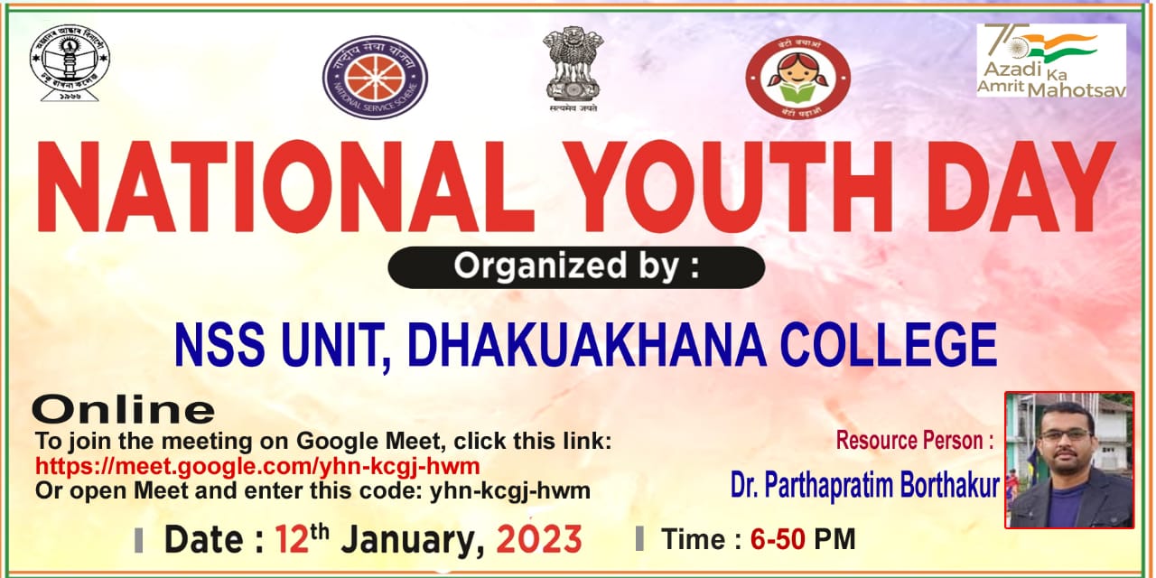 Observation of National Youth Day