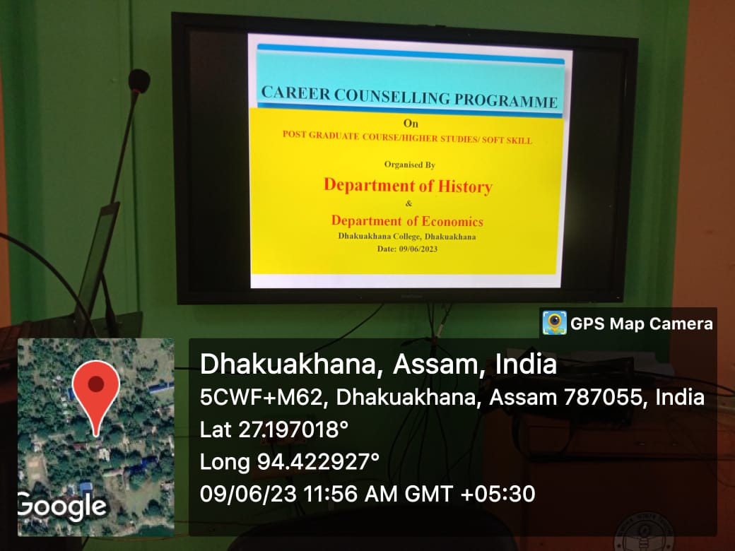 Career Counseling Program of History and Economics
