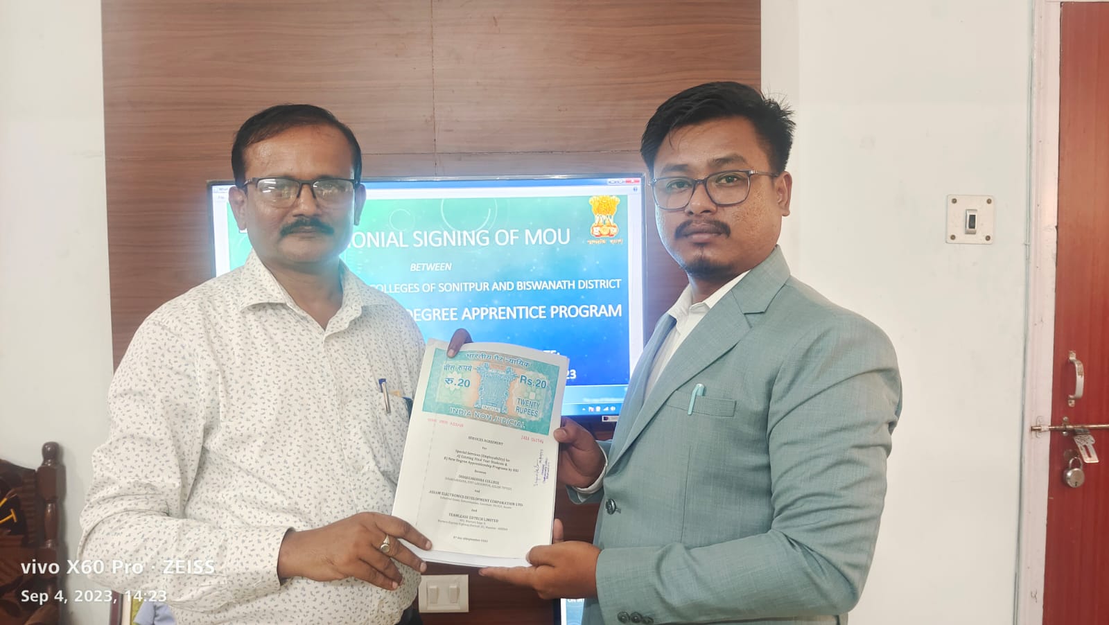 MoU with Amtron, Darang