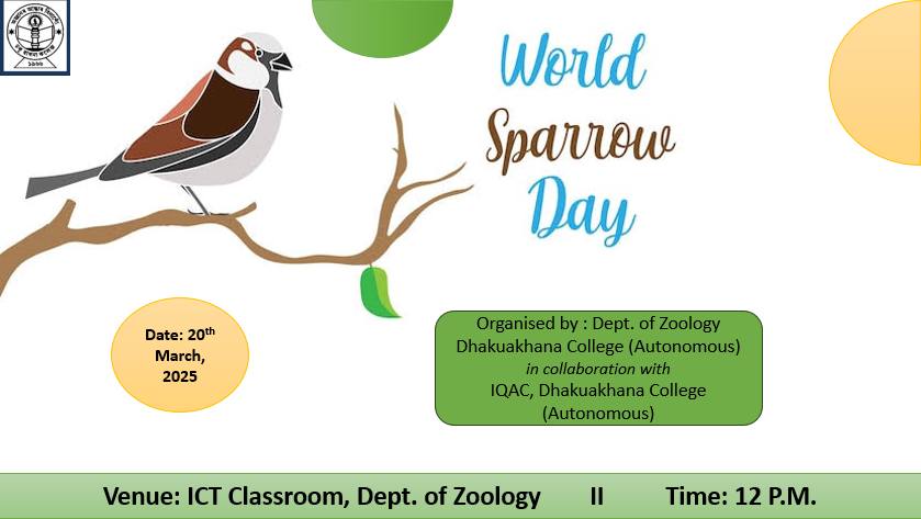 Observation of World Sparrow Day 2025