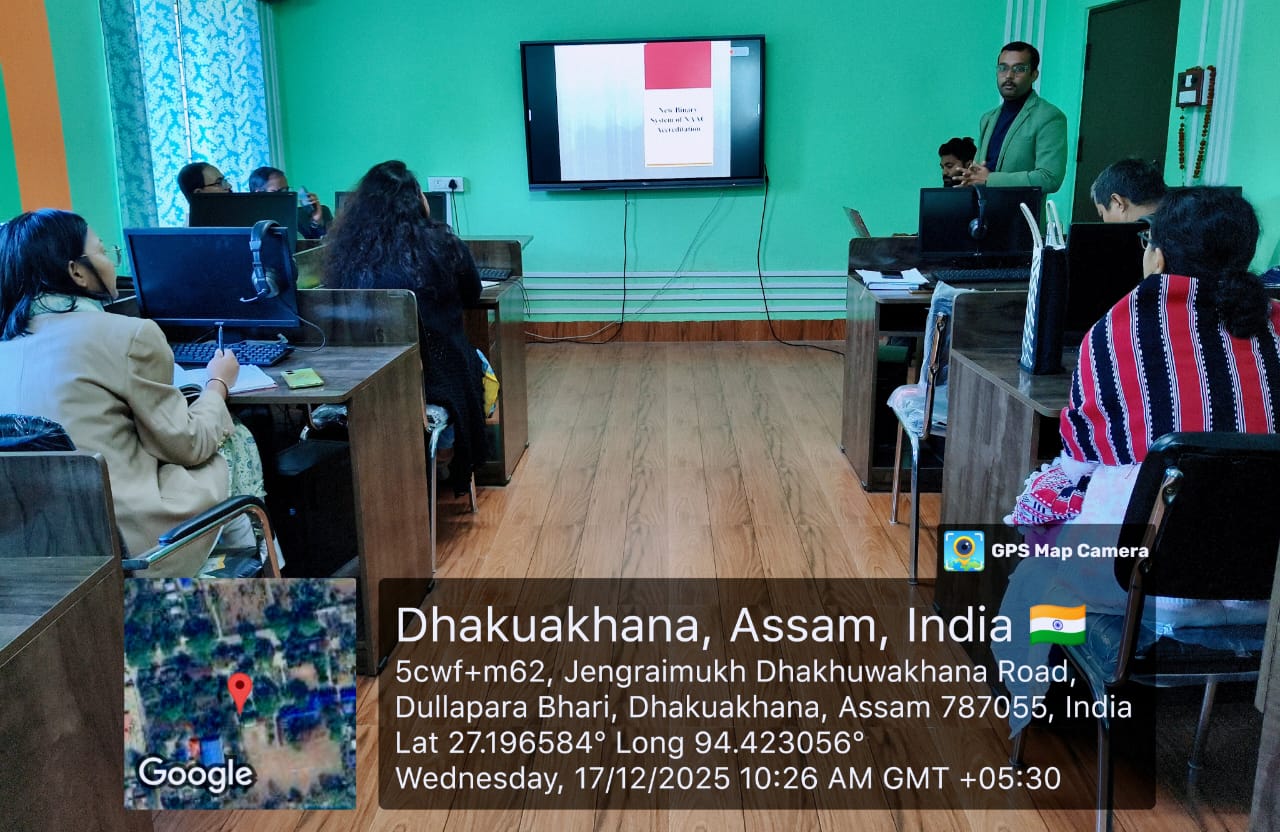 Presentation on the Binary Accreditation System of NAAC