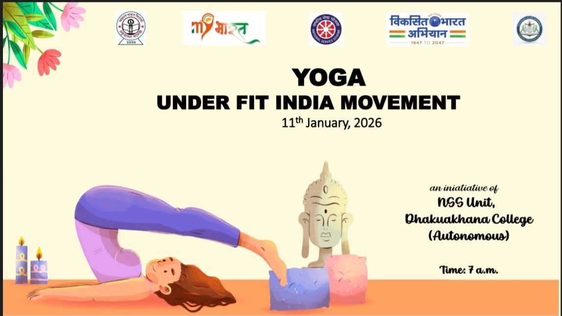 Yoga Session under Fit India Movement