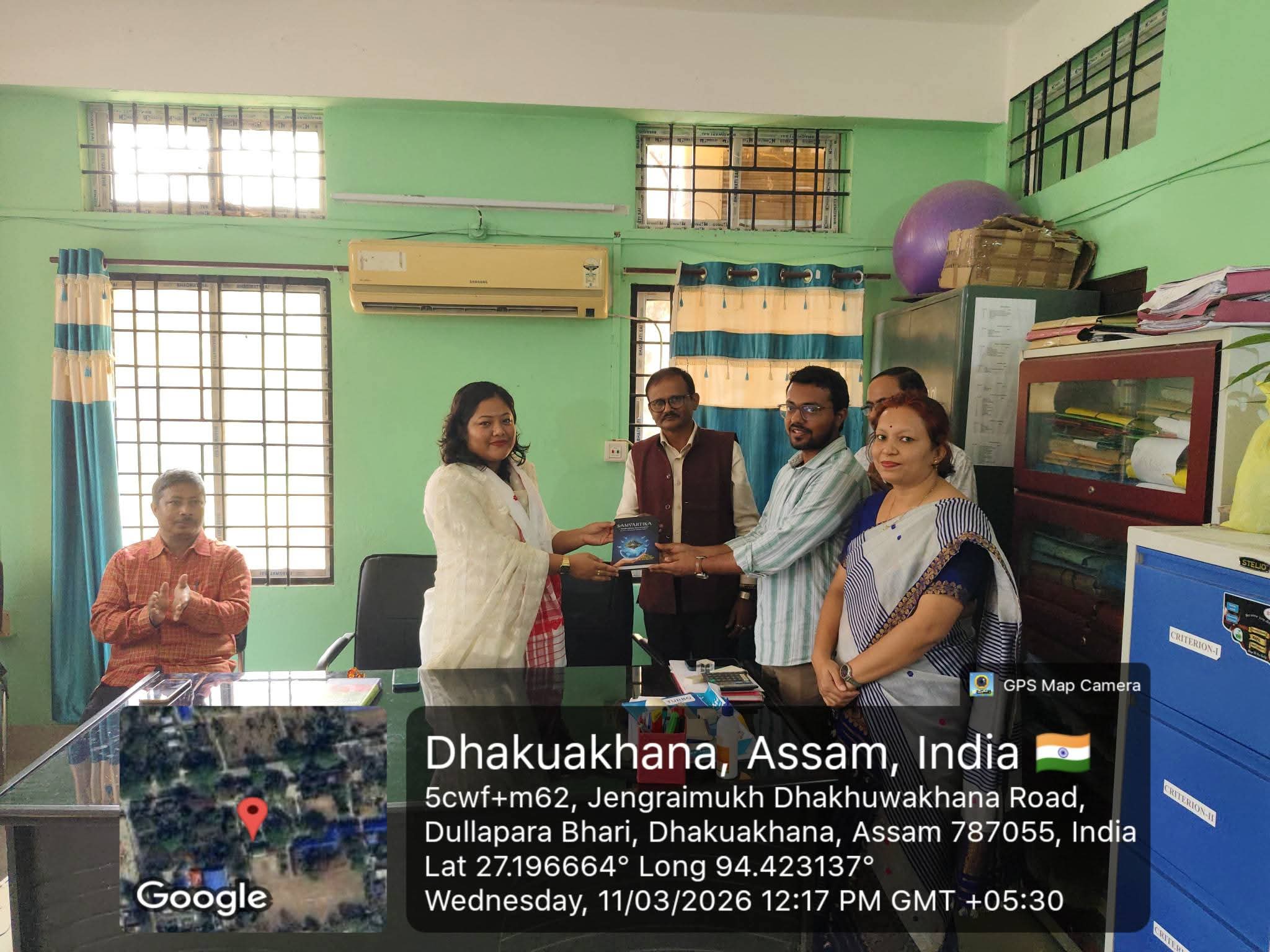 Felicitation of Mitrabrinda Gogoi