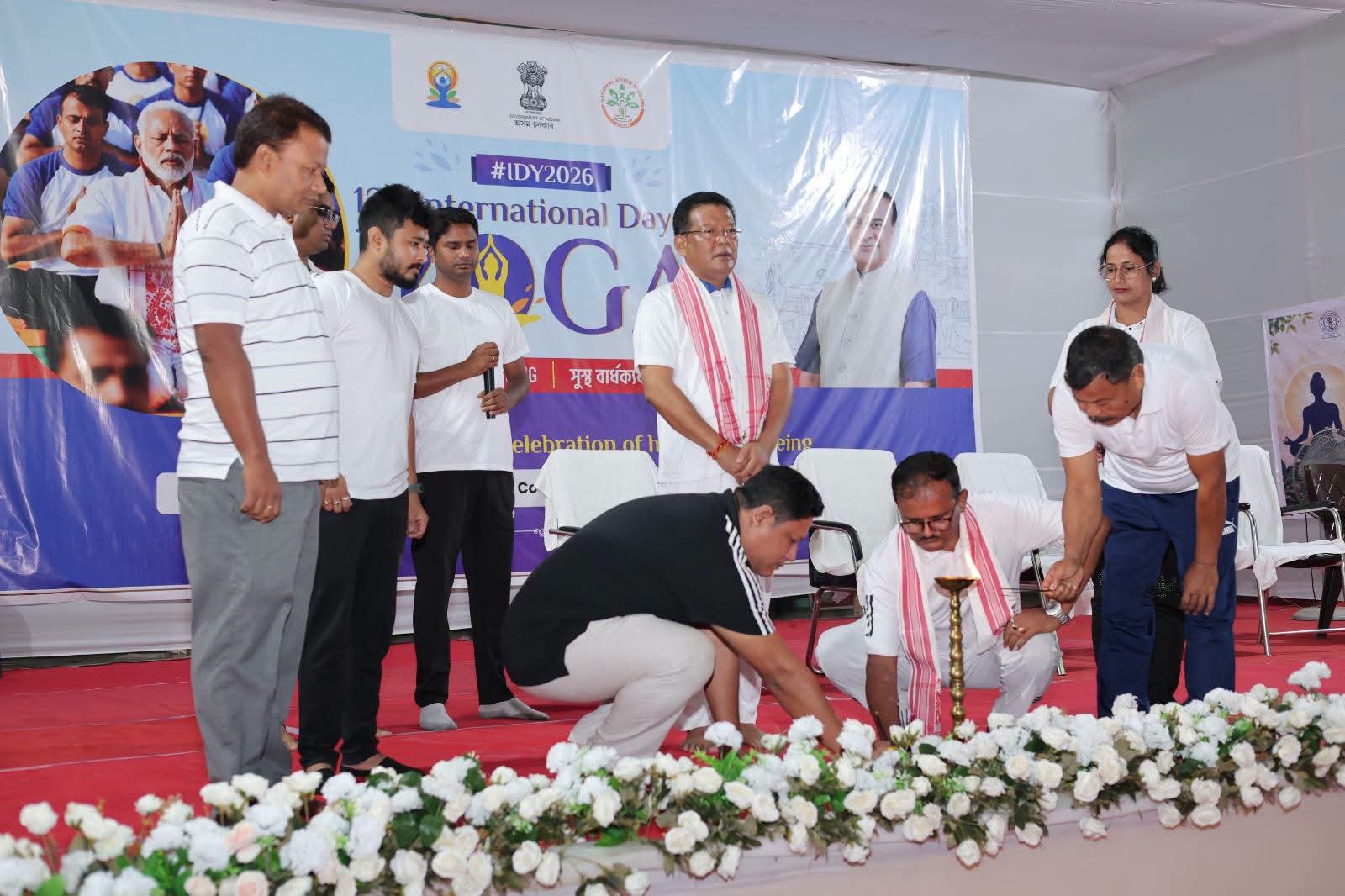 Observation of International Day of Yoga